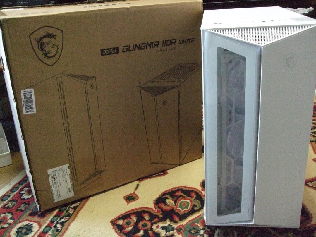 PCケース(自作PC用) MSI MPG GUNGNIR 110R White
