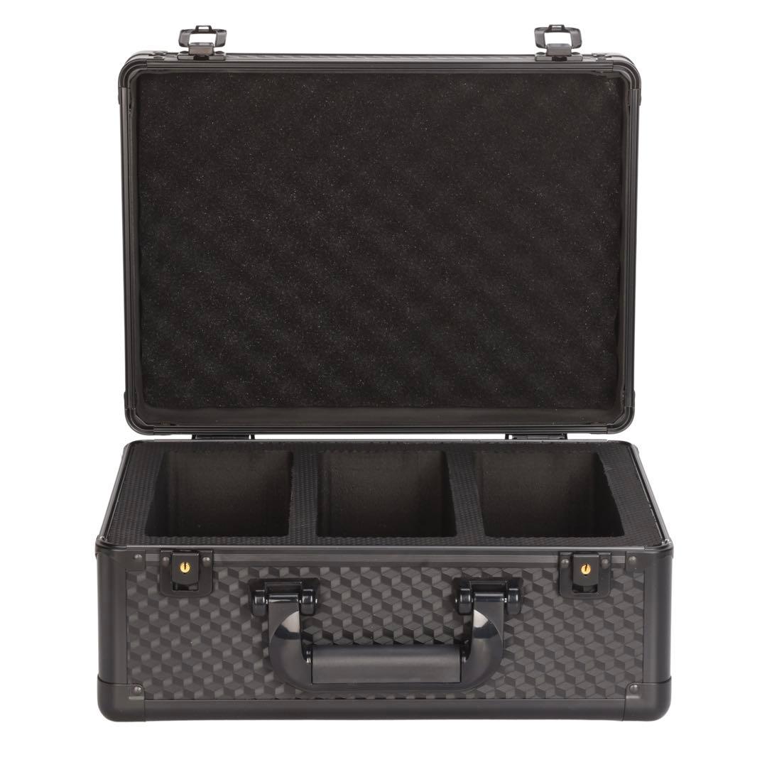 PSA 鑑定済み用 アタッシュケース ストレージボックス アルミ製　3スロット