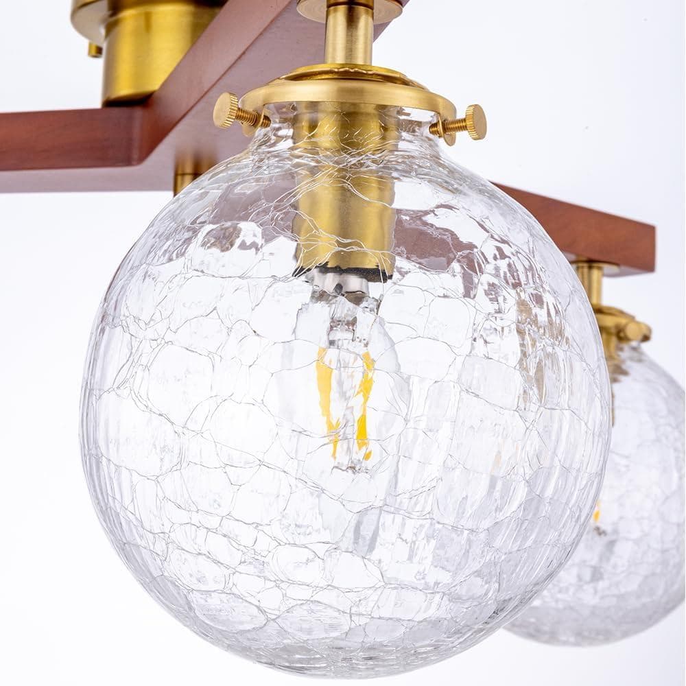 【新品・未開封】シーリングライト 3灯 天井照明 LED対応 レトロ おしゃれ