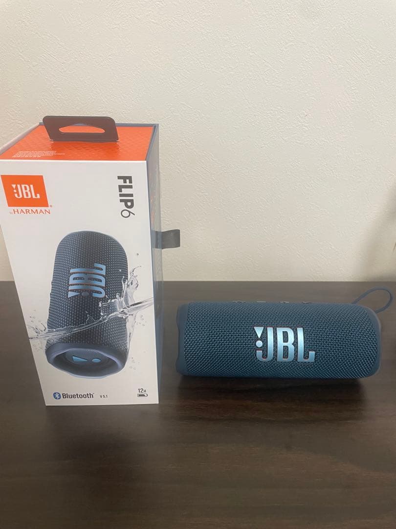 JBL FLIP6 ワイヤレススピーカー ブルー