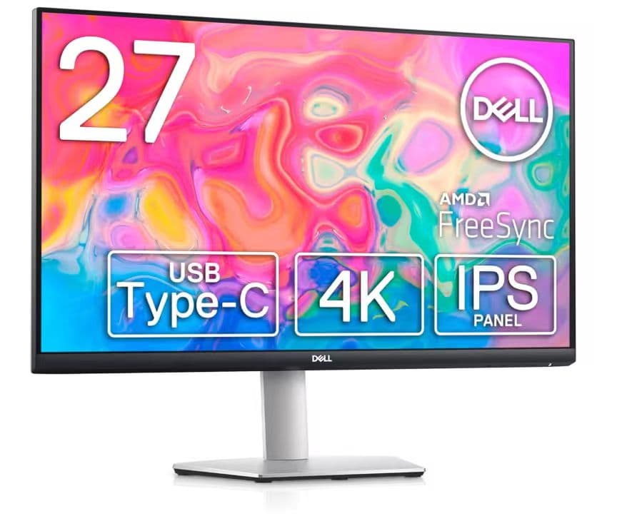 Dell S2722QC 27インチ 4K モニター 新品未開封