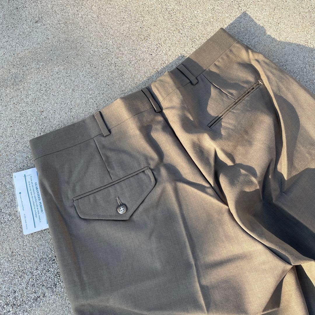 【デッドストック】90s USA製 LANDS’END ランズエンド スラックス