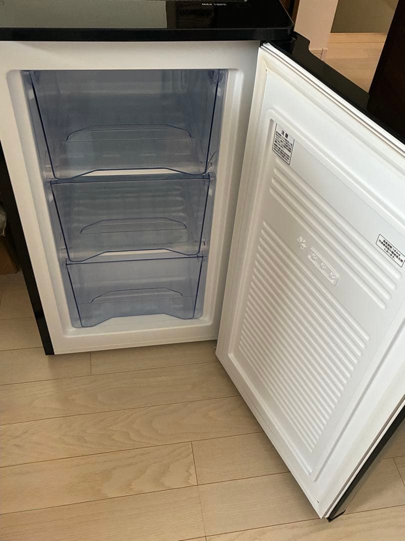 アイリスオーヤマ IUSD-6B-B 2022 [冷凍庫(60L・右開き)]小型