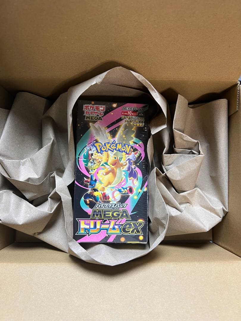 新品未開封 ポケモンカードゲーム MEGA ドリームex BOX シュリンク付き