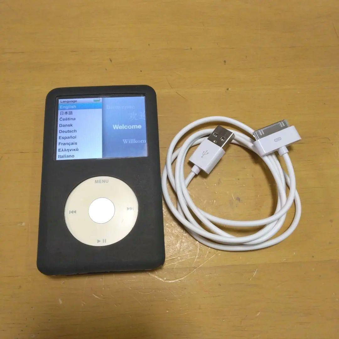 iPod classic第6世代80GBシルバー MB029J/A 動作確認済