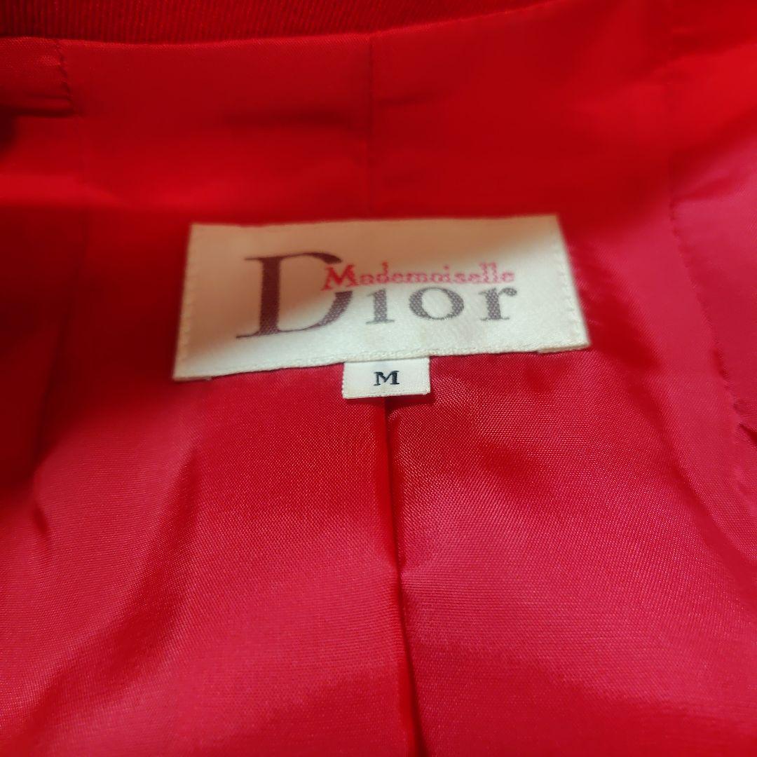 Dior テーラードジャケット M 赤