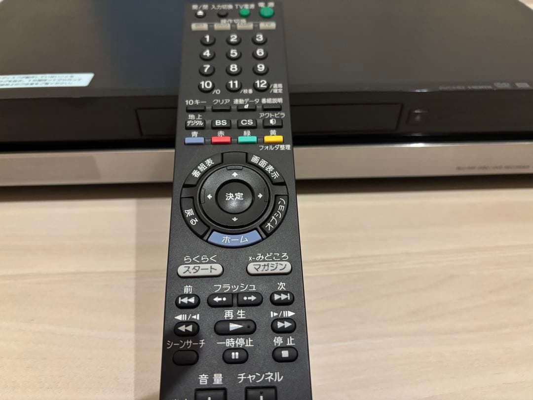 SONYブルーレイレコーダーBDZ-RX30・リモコン+HDMI付