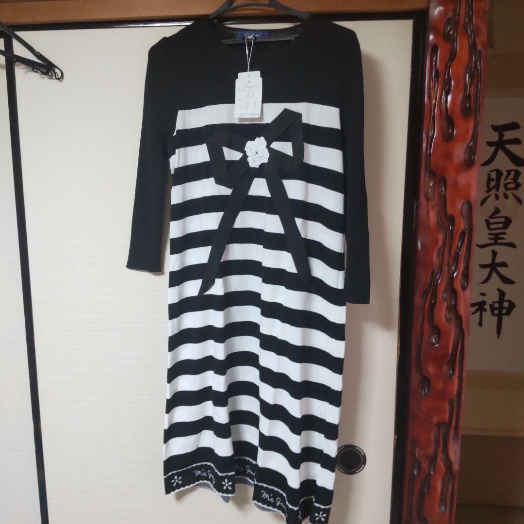 エムズグレイシー薄手ニットワンピースXLサイズ