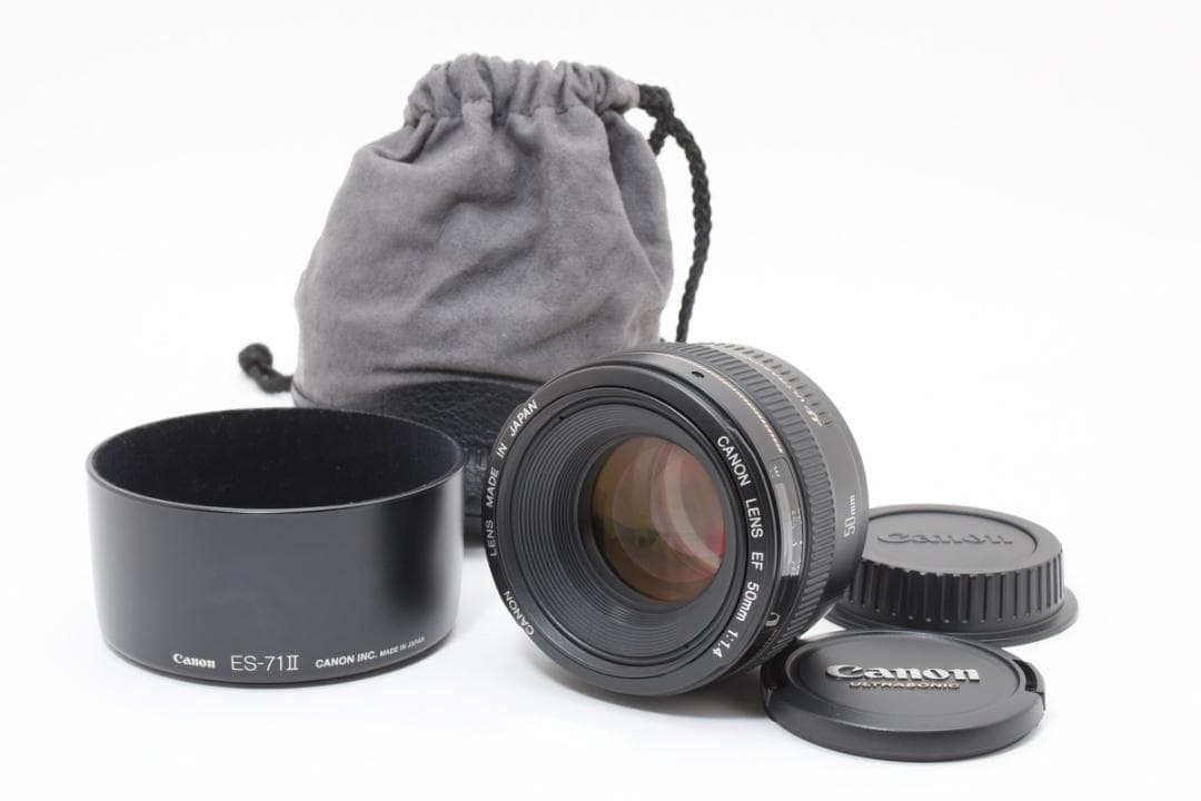 新品級 CANON キャノン EF50mm F1.4 USM M769