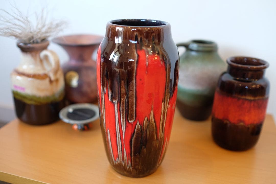 Fatlava ファットラヴァ Scheurich lora 22cm 花瓶