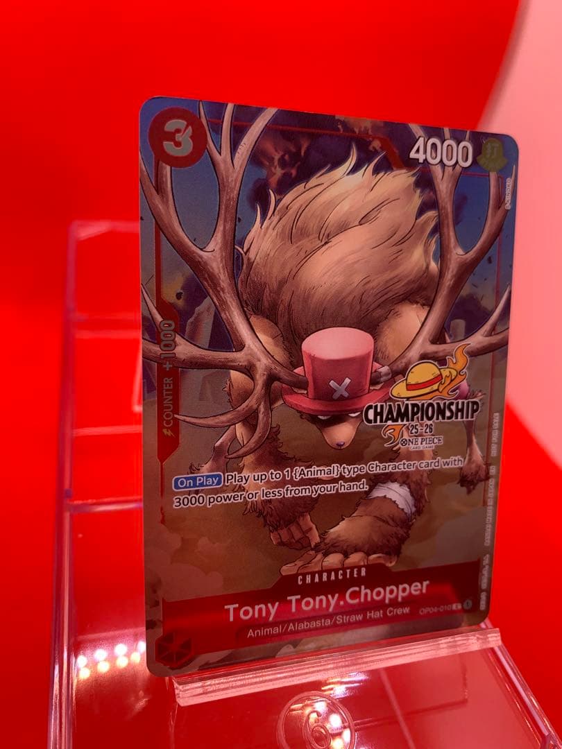 【英語版】チョッパーCS2025-26 ワンピースカード