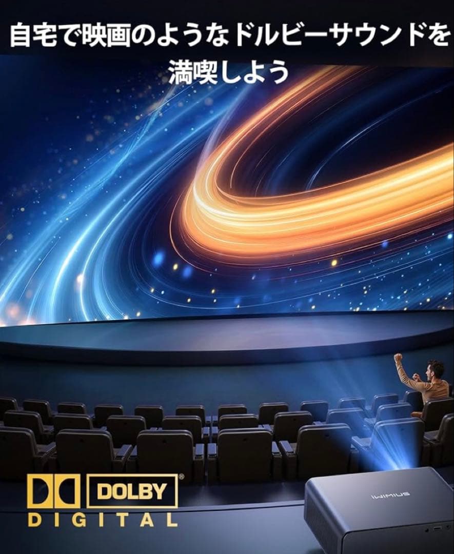 iWIMIUS P65 プロジェクター 本体（ケース付）