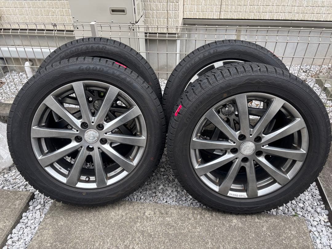 値下げ！225/50R17 23年製スタッドレスとホイールPCD108 5穴