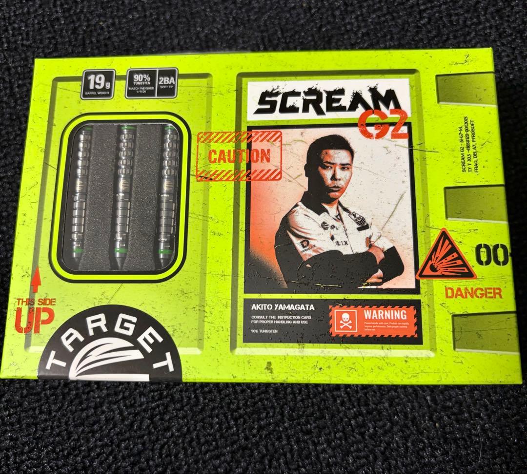 TARGET JAPAN SCREAM G2 山形明人 選手 新品 未使用 開封