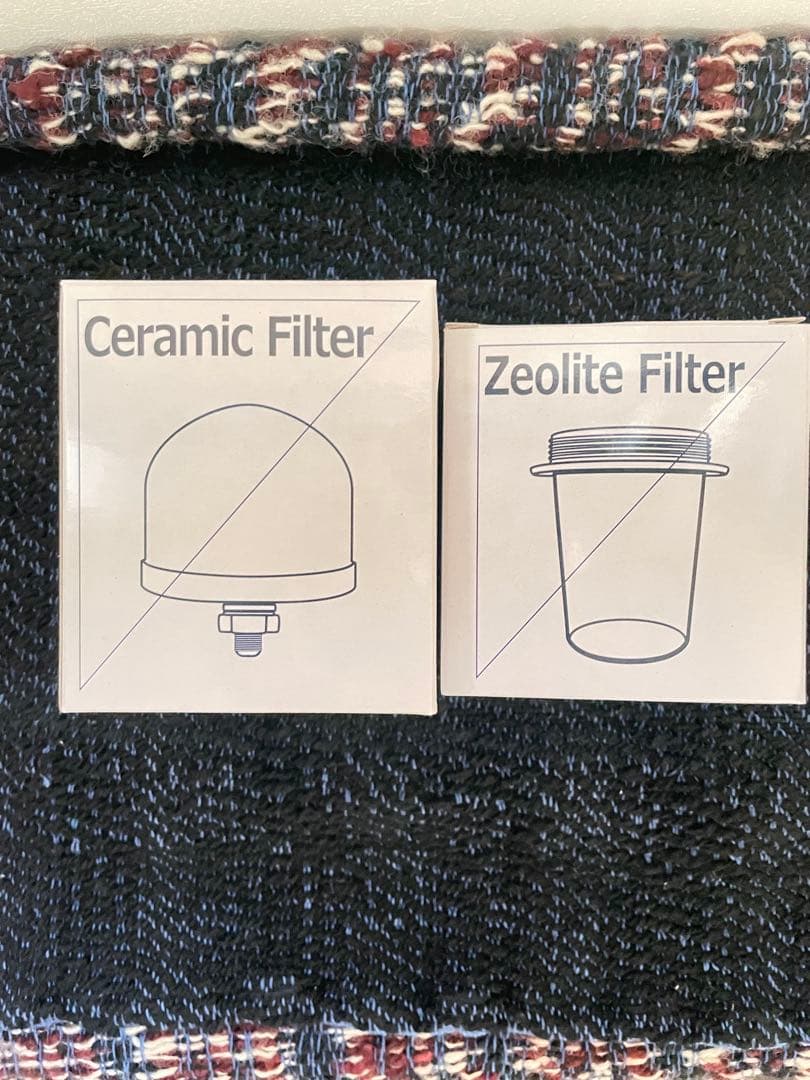 【新品・未使用】ライフエッセンス　セラミックフィルター　ゼオライトフィルター