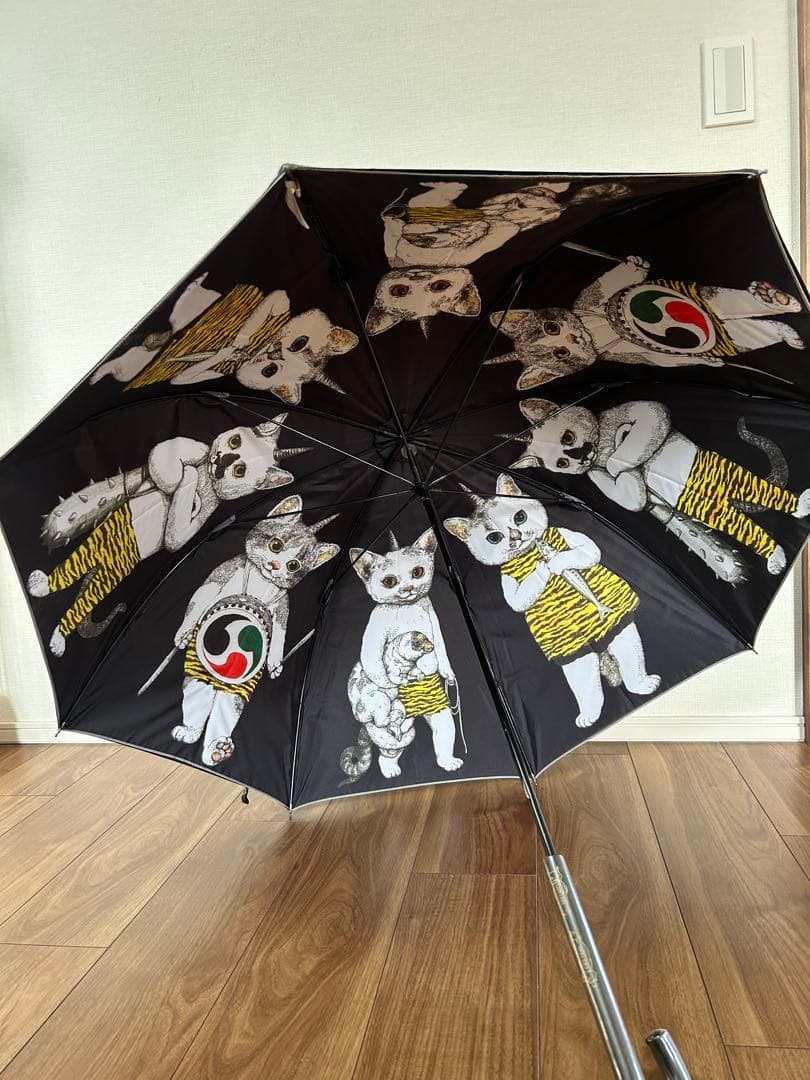 【ヒグチユウコ】　希少　かみなりさま　傘