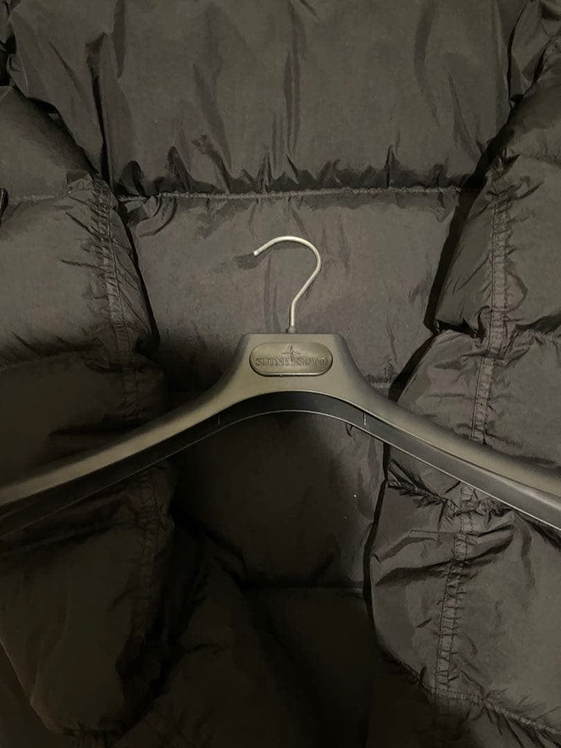 stone  ブラック ダウンジャケット　最終価格