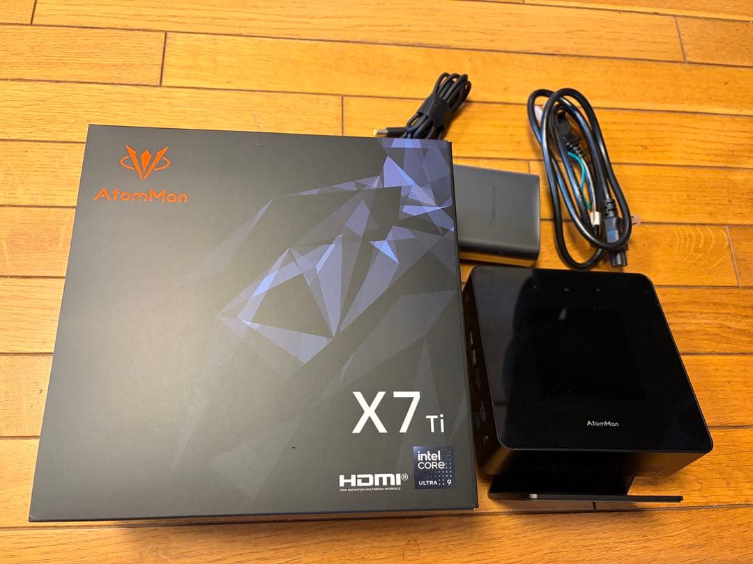 ミニPC MINISFORUM AtomMan X7 Ti Ultra9 185H
