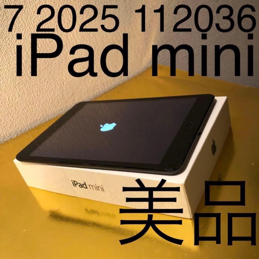 新品充電付属可 7 2025 112036 美品 iPad mini