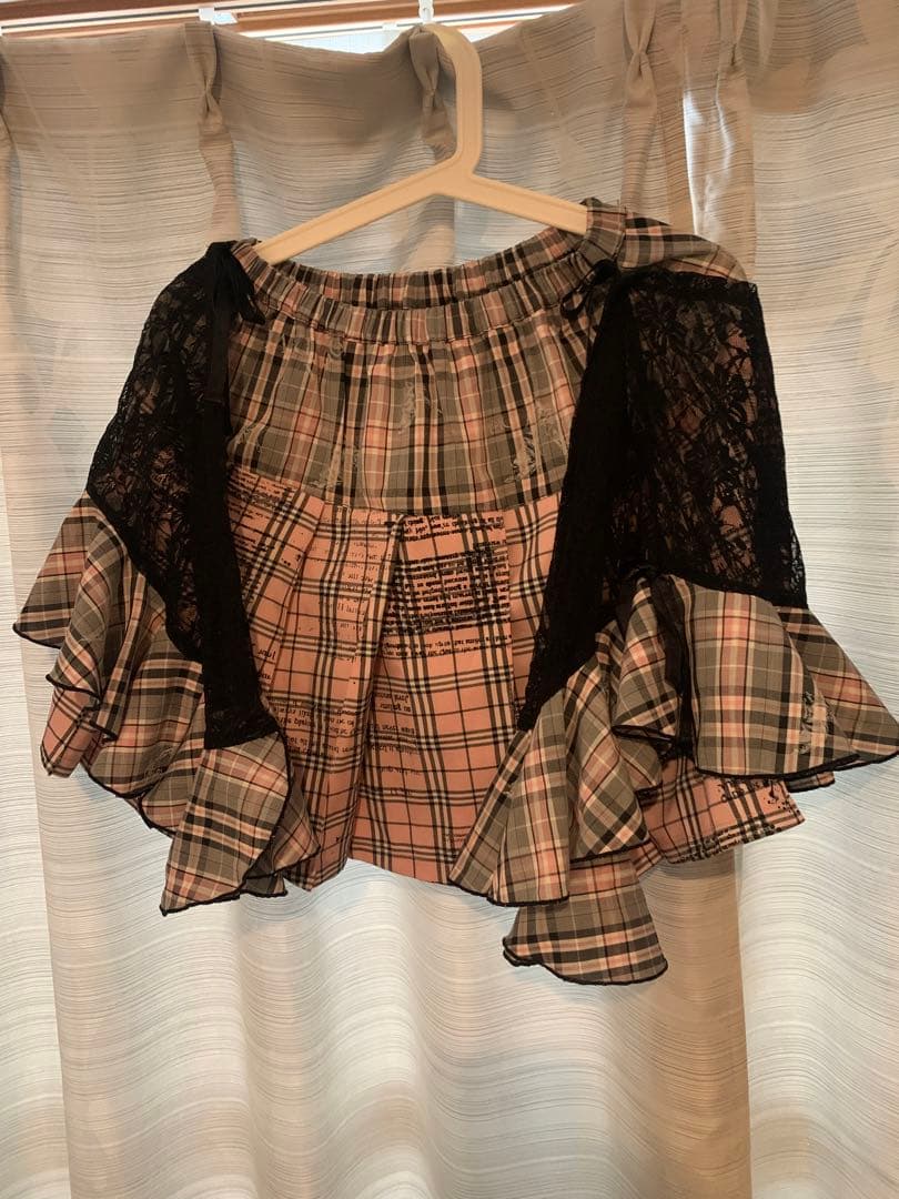 H.ANARCHYISM for PLUS h.NAOTO チェックスカート