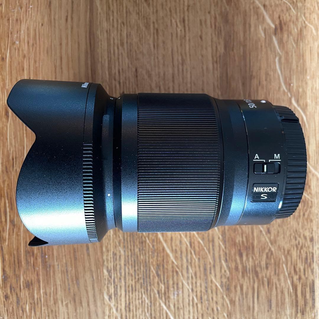 新品同用品　ニコン NIKKOR Z 50mm f/ 1.8 S 　購入1ヶ月