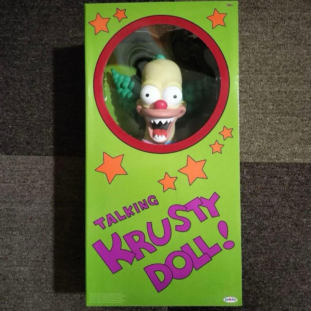 シンプソンズ クラスティ・ザ・クラウン トーキングフィギュア JAKKS