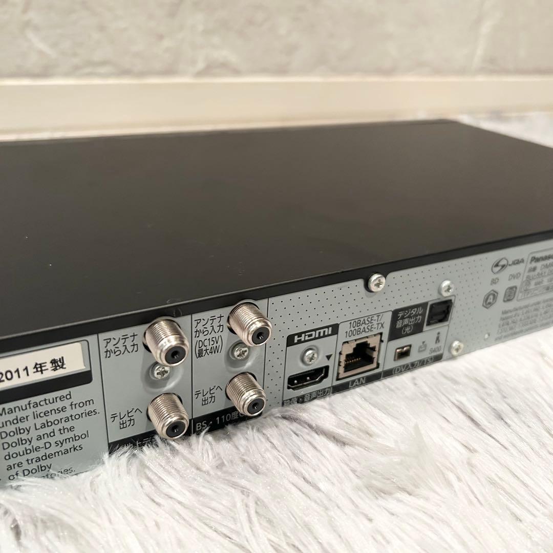 【美品】Panasonic DMR-BWT510 ブルーレイレコーダー