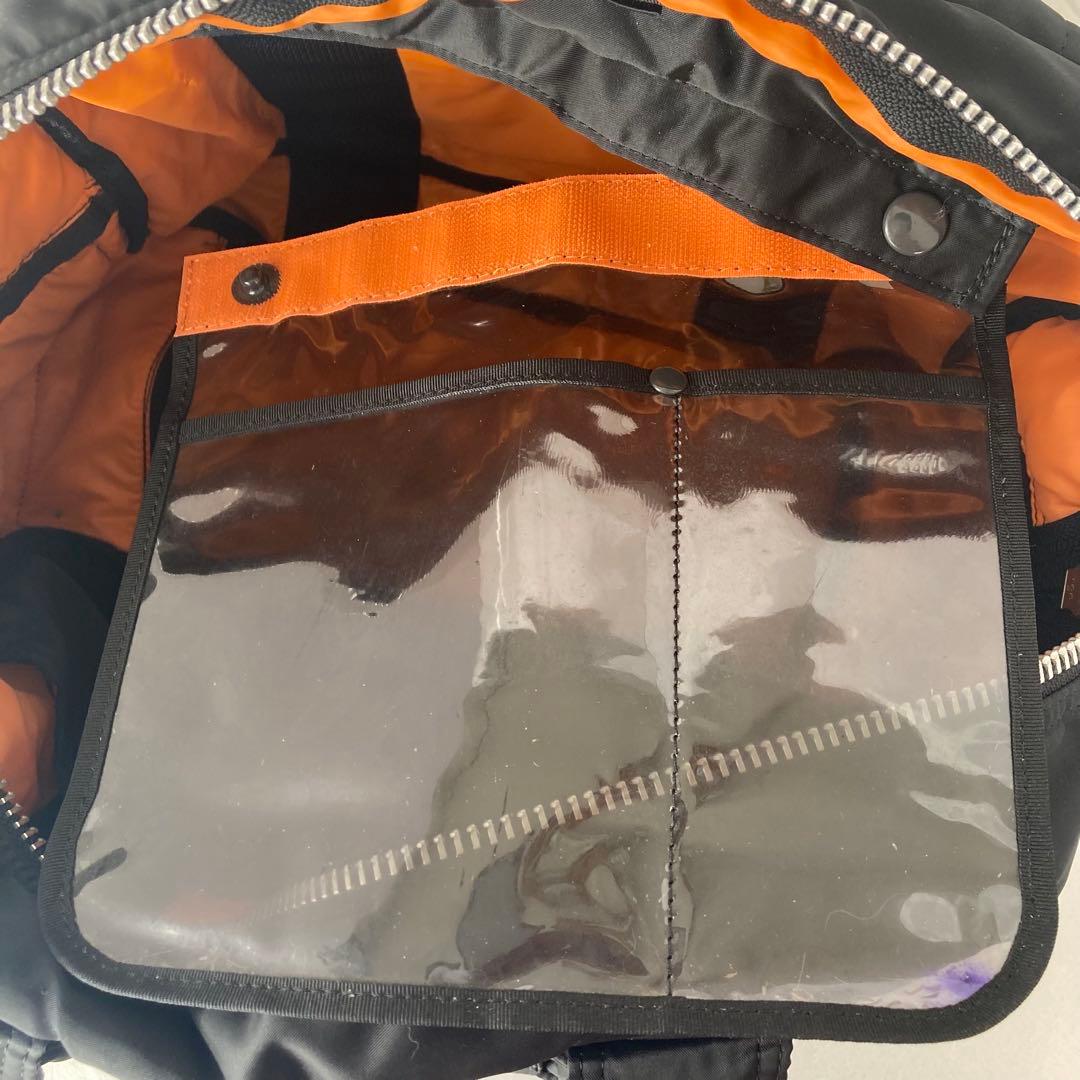 美品 完売品 ポーター タンカー ダッフルバッグ L ブラック ナイロン