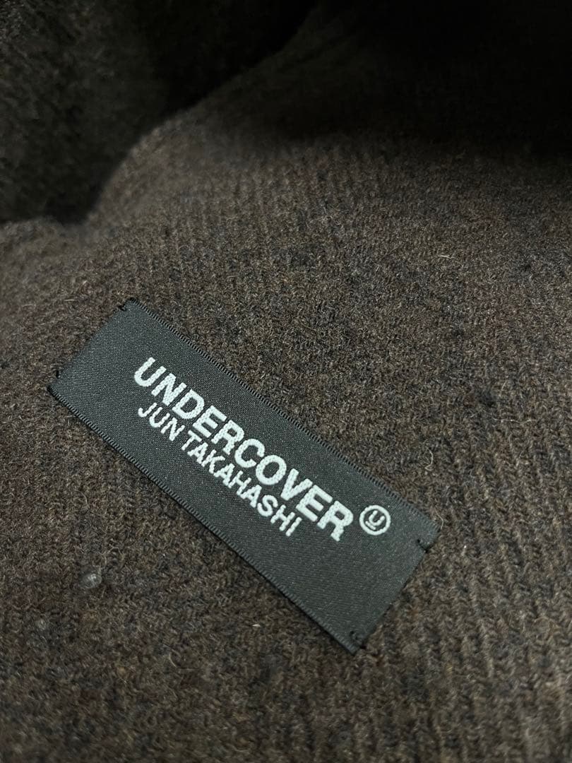 UNDERCOVER アンダーカバー 縮絨ウール ベスト アイモチーフボタン