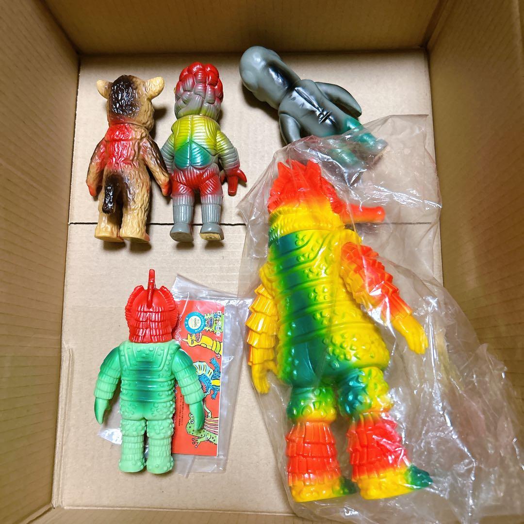 ぶたのはな　ミステラー星人　ブルマァク　ソフビ　フィギュア　M1号 東宝