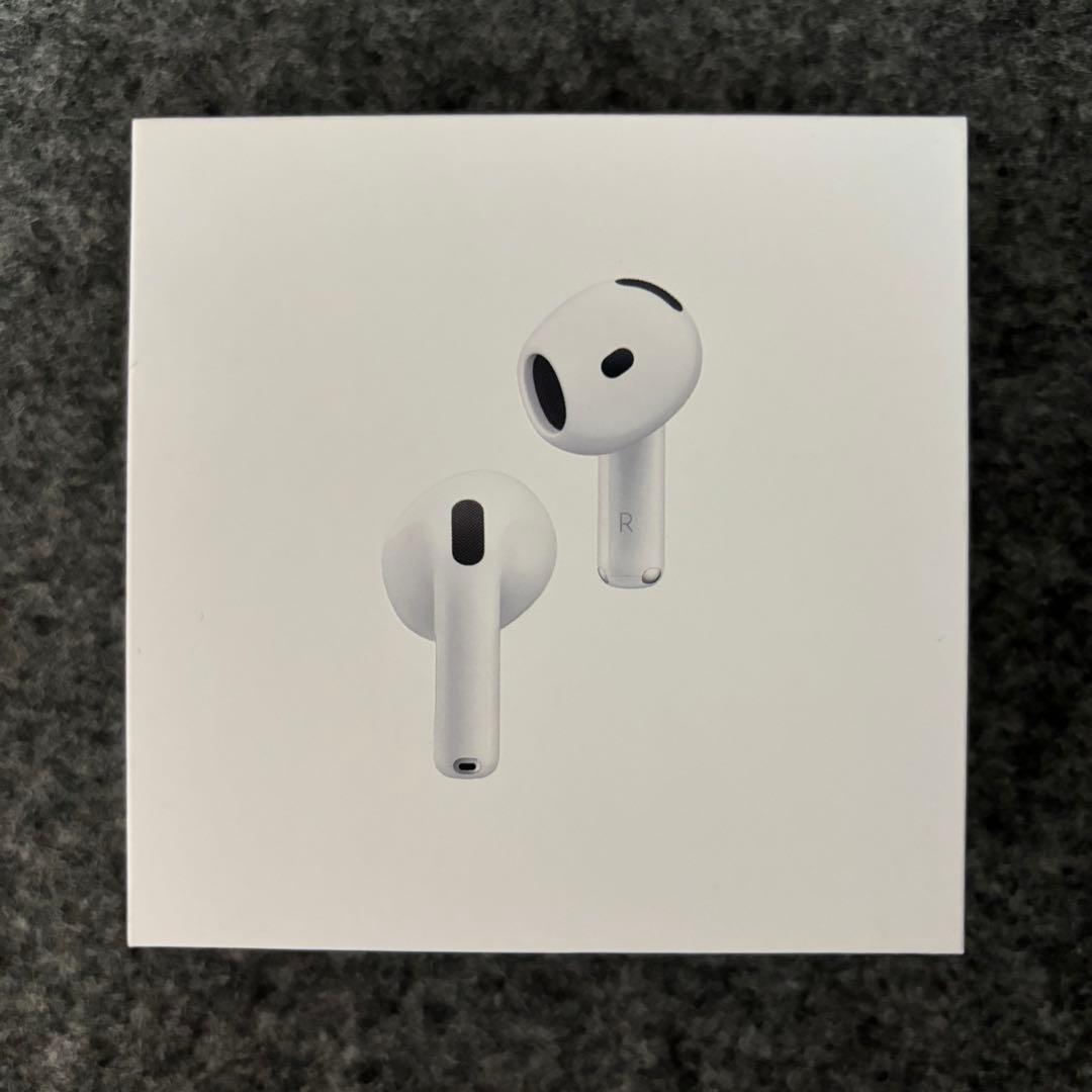 【純正 / 未開封】AirPods 第4世代 ノイズキャンセル付