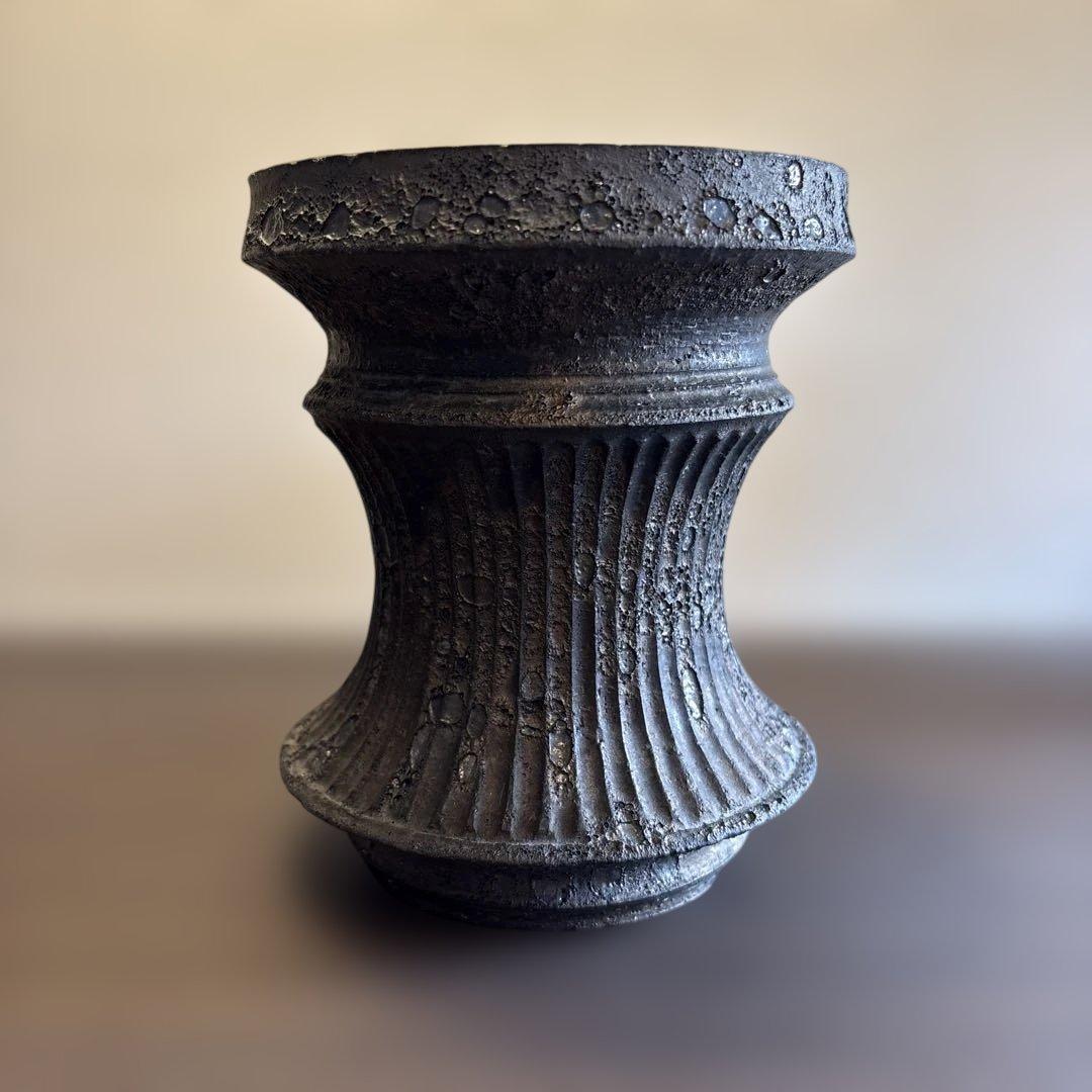 the first industrial 小野瀬一 作家鉢 陶器鉢 鎬