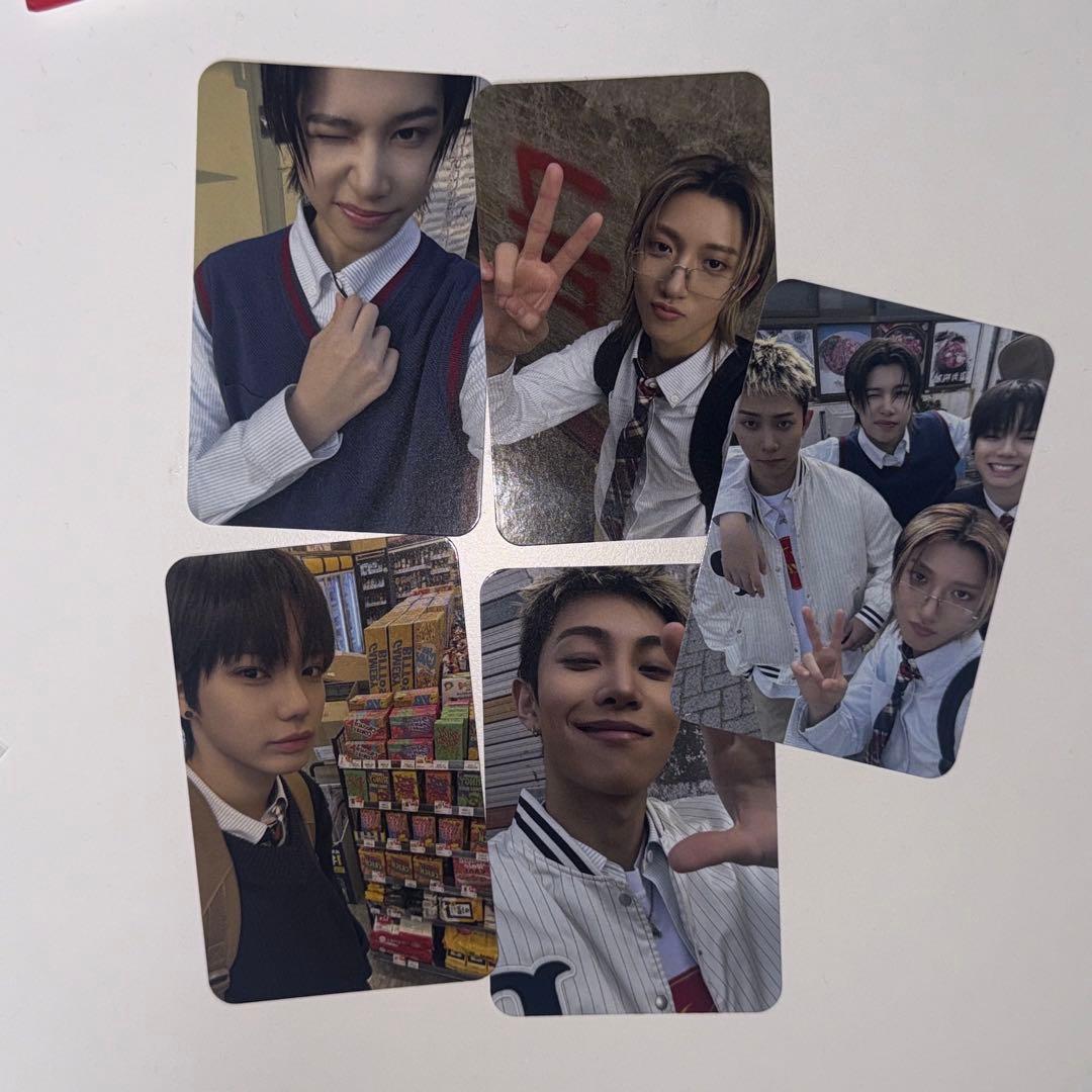 ateez adrenaline 音楽中心　ミニペンミ　サノク　トレカ　セット