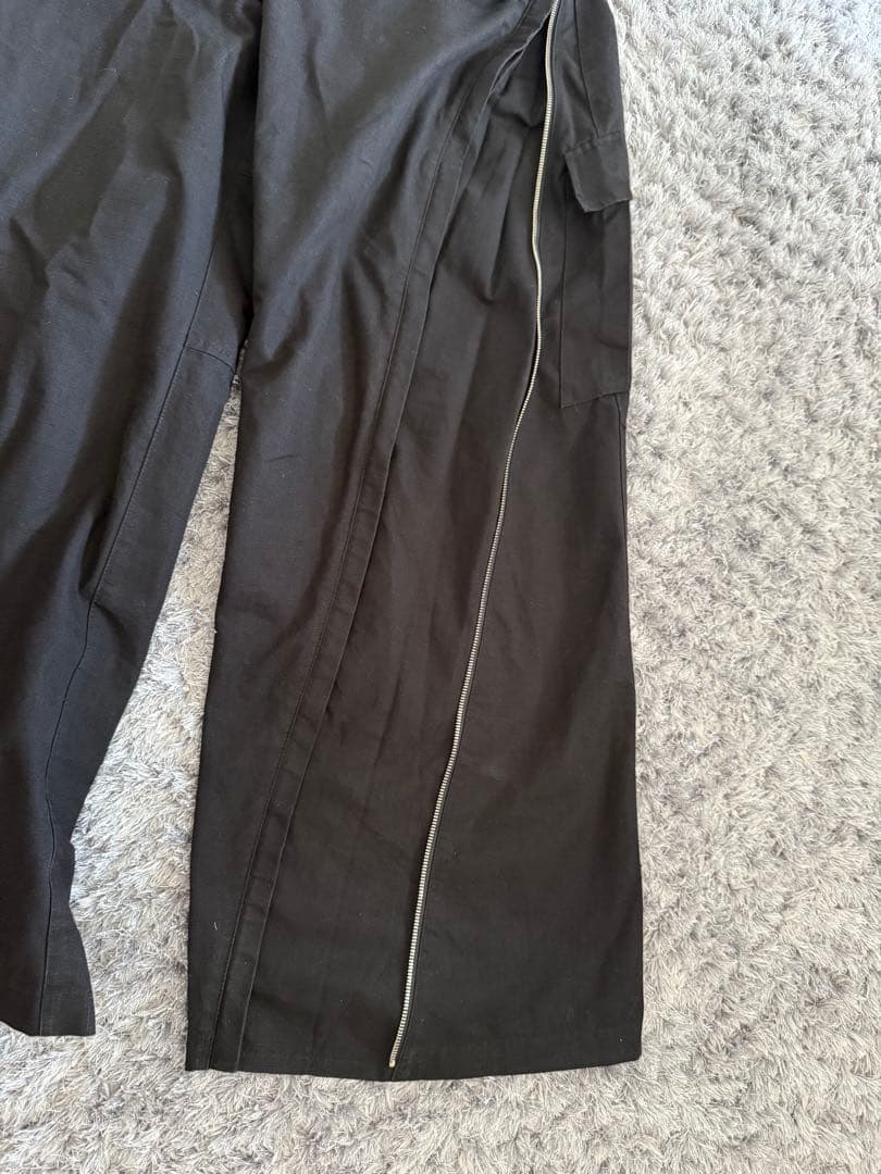 パンツ fffpostalservice 3way zip pants black