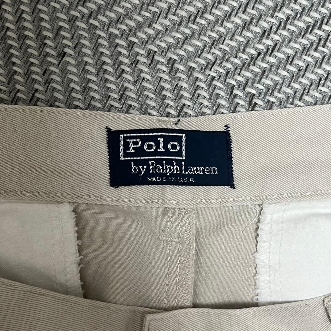 ポロ ラルフローレン チノパン ポロチノ アメリカ製 USA製