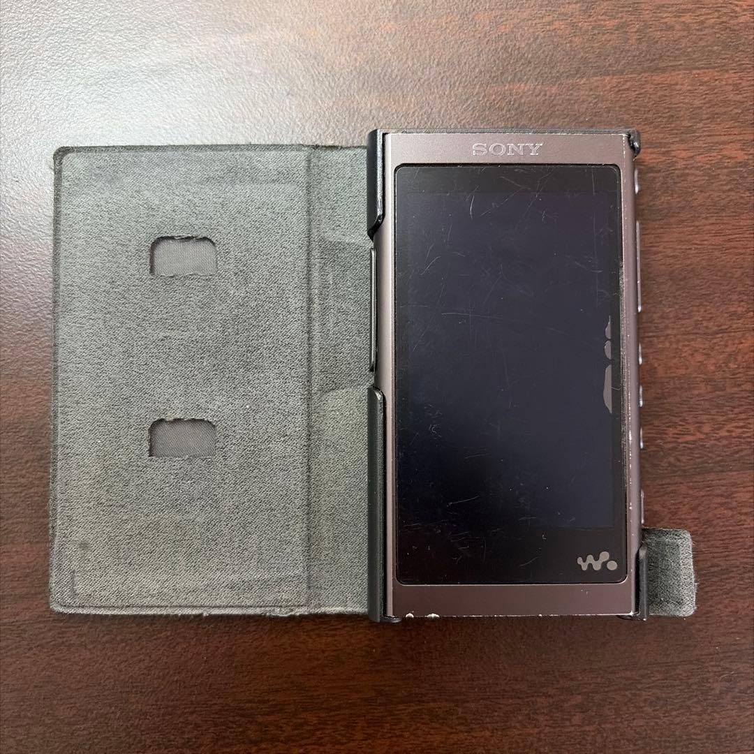 もんちっちWalkman nw-a55 ブラック 16GB 中古 ケース付