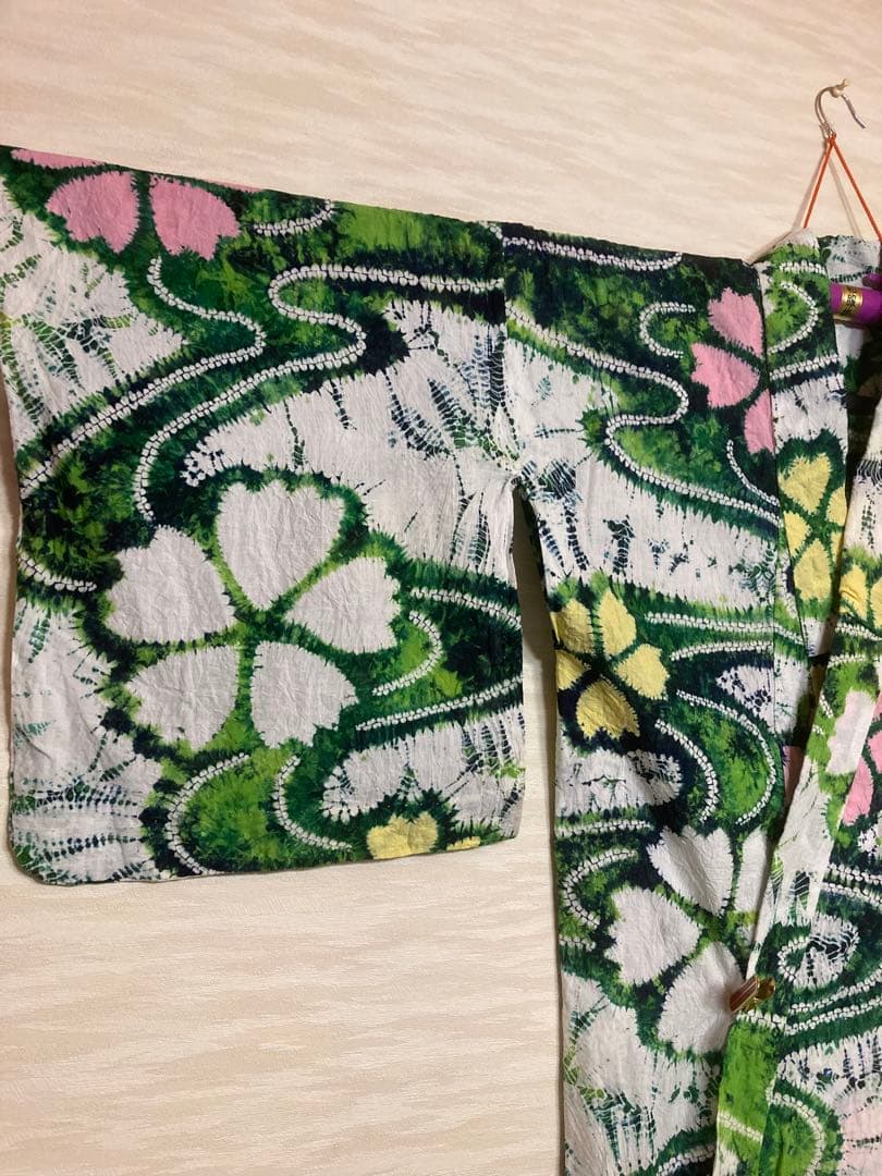 有松絞り　浴衣　可愛い