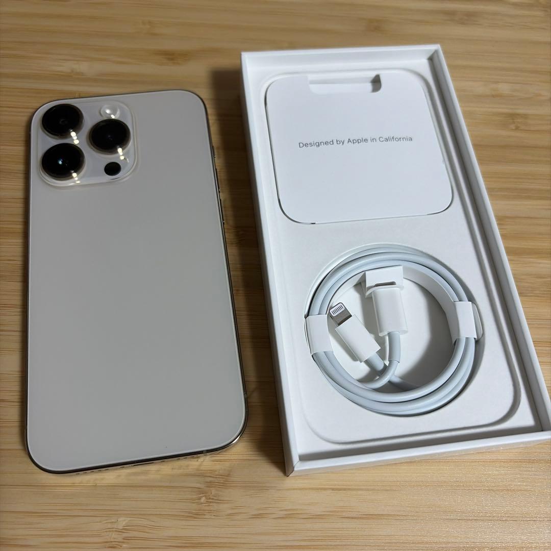 【美品】iPhone 14 Pro/256GB/ゴールド/SIMフリー