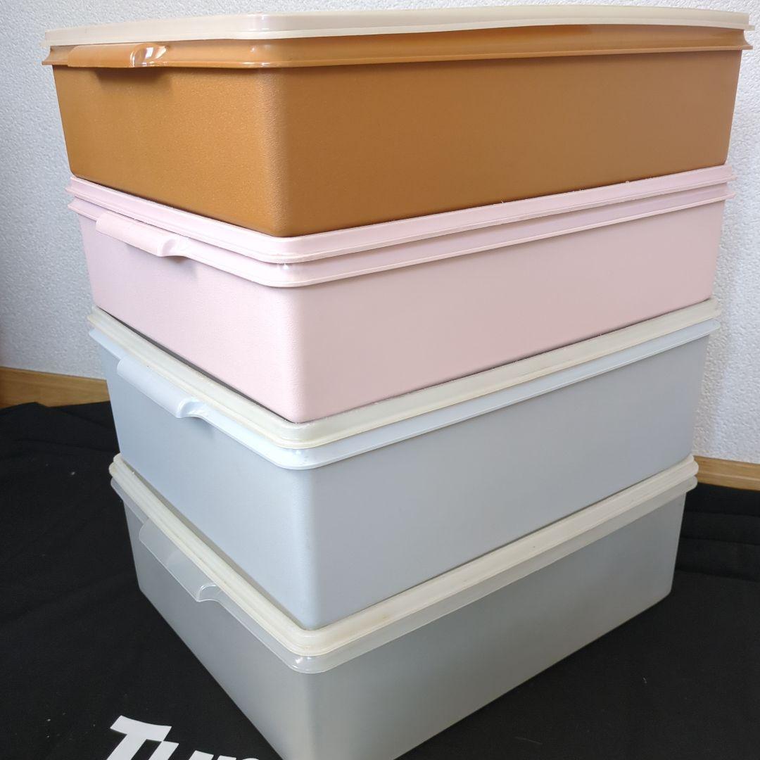 ♥Tupperwearタッパーウェア スーパーケース＆ライトスーパーケースセット