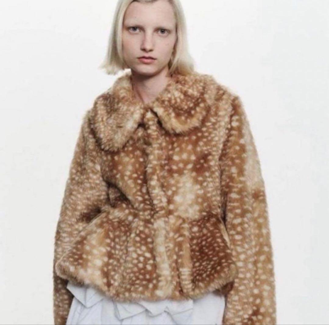 bibiy DORA PEPURAMU FUR COAT バンビ