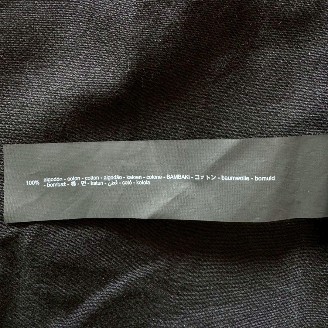 ZARA✨デニム　セットアップ　上下　ブラックデニム　ステッチ　M