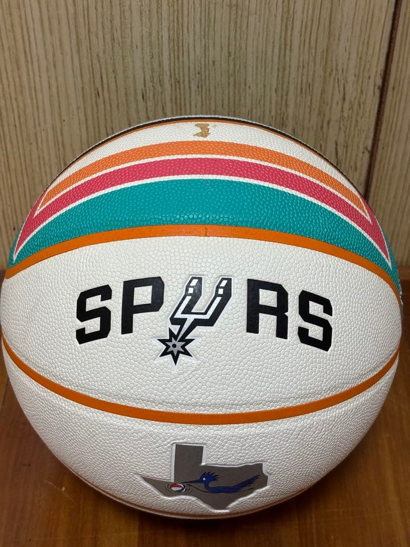 パ*ン様 NBA スパーズ バスケットボール 75周年 フィエスタカラー 7号