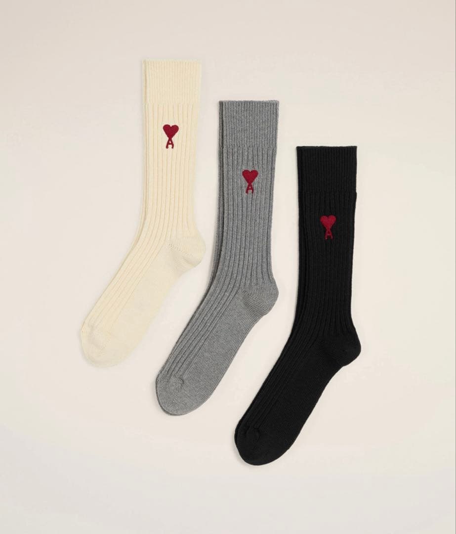 新品未使用　アミパリス　靴下３足セット