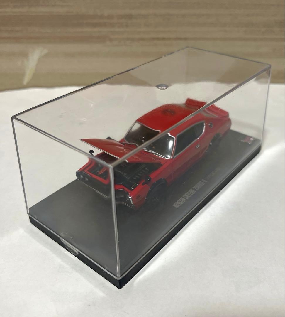 京商 1/43 日産 SKYLINE 2000GT-R KPGC110 赤