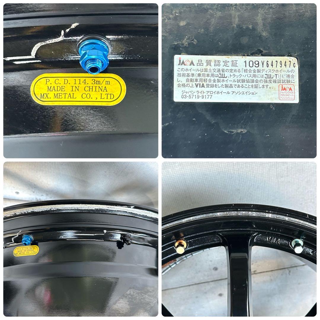 三菱 ランエボⅦ 装着 LM SPORT 18インチ　アルミホイール4本セット