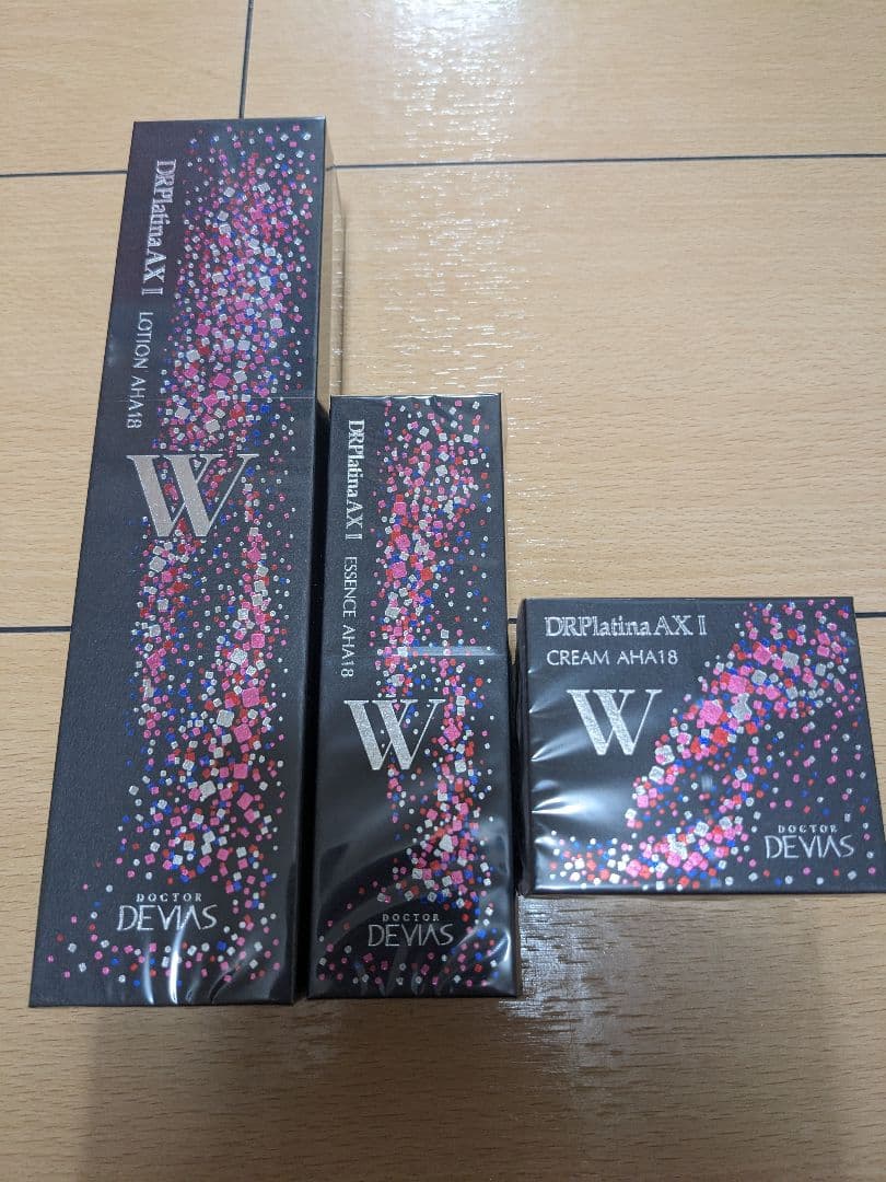 DRデヴィアスプラチナAXシリーズ３点セット