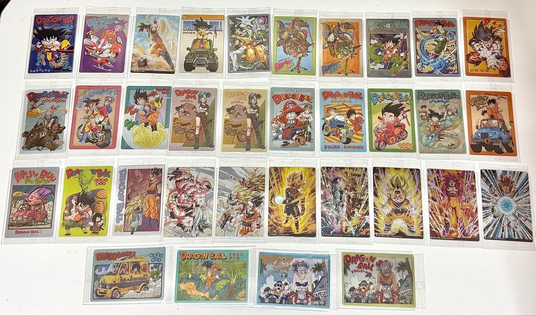 ドラゴンボールイタジャガ　歴代コンプ　 vol.1〜7CR & SECフルコンプ