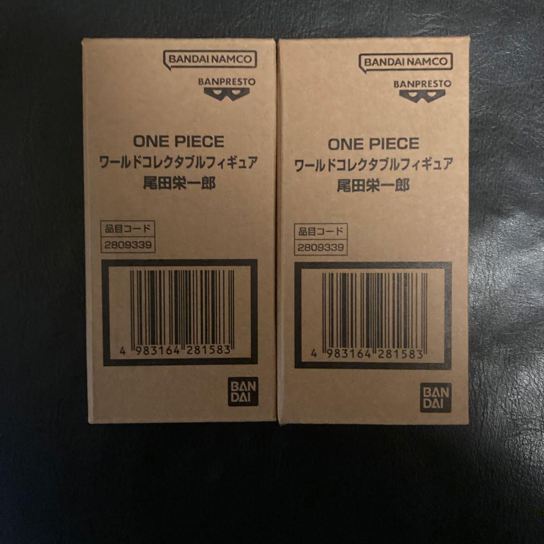 ONE PIECE 尾田栄一郎 フィギュア2個