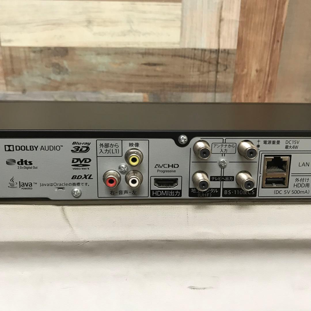 即日受渡❣️全国送料シャープAQUOSブルーレイレコーダー500GB 2チューナー