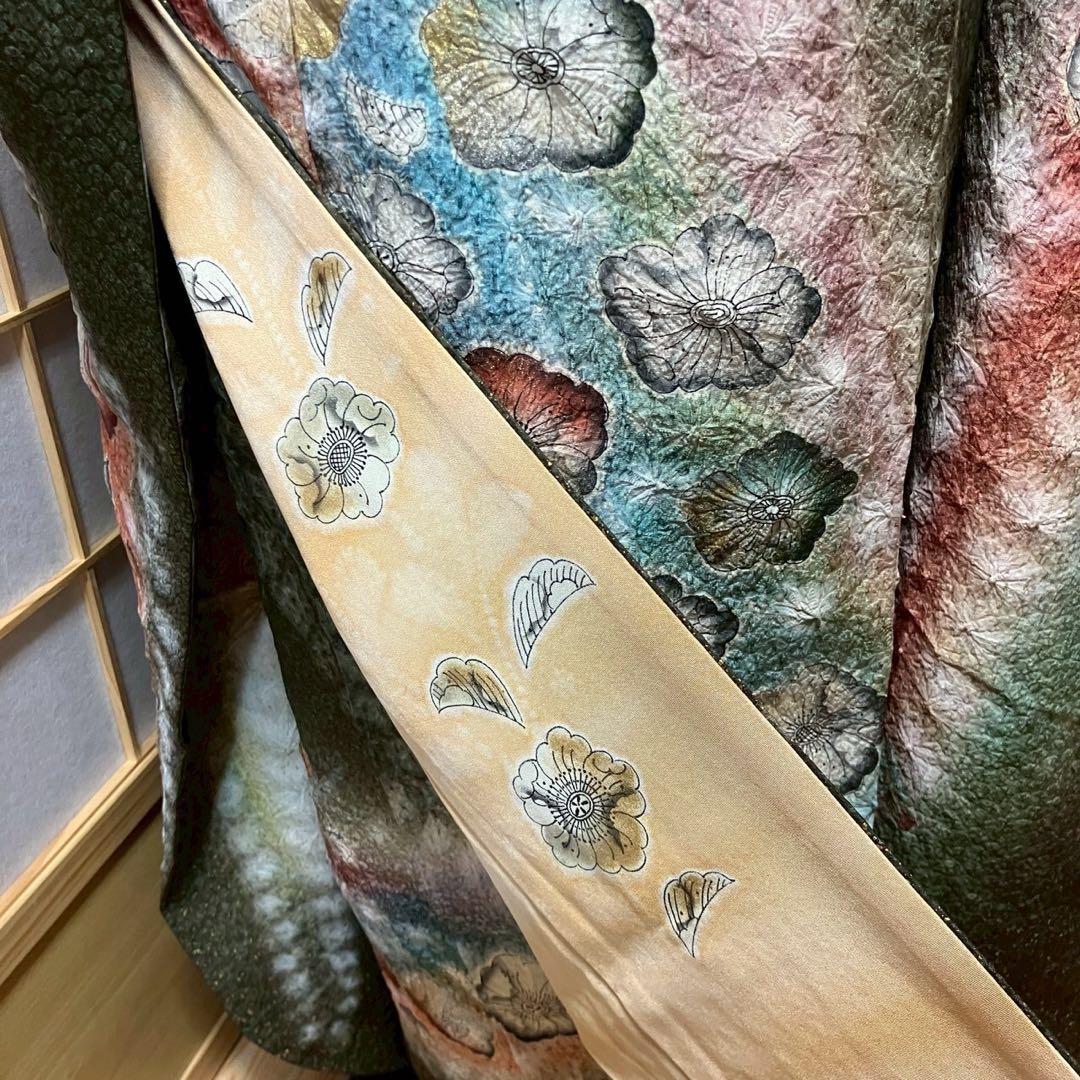 こさみ様［5486］振袖 4点セット 美品 辻ヶ花 成人式 卒業式正絹 着物 袷